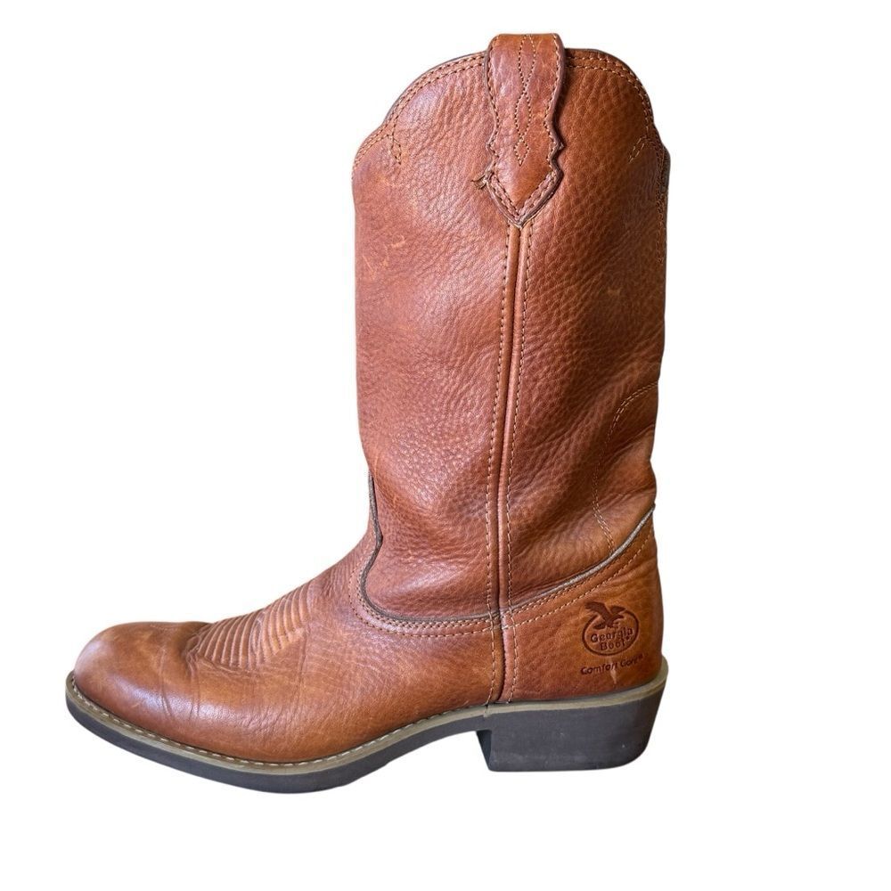 Georgia Boot Farm and Ranch Comfort Core Wellington Work Boots Style G4742 10 - Picture 4 of 15